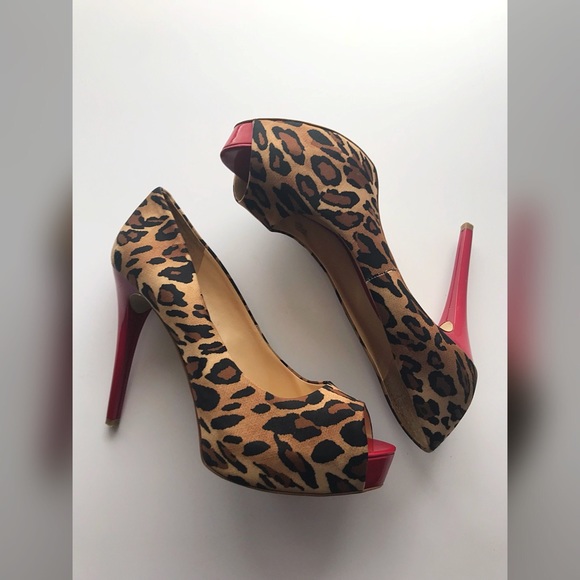 Guess Shoes - Guess Leopard Print High Heels